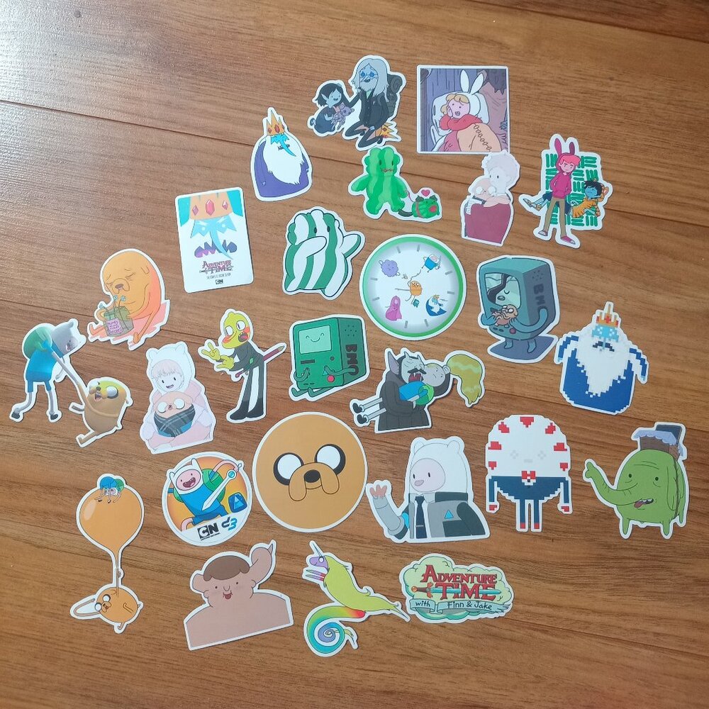 Adventure Time Lot of Stickers